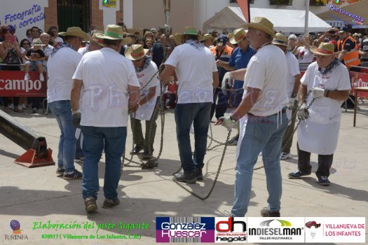 Elaboración del pisto Manchego con sello Record Guinnes